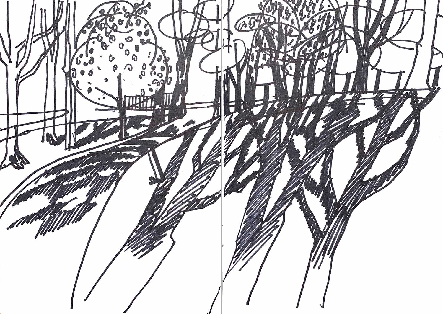 Lockdown Sketchbook 1 FLIPBOOK Glasgow